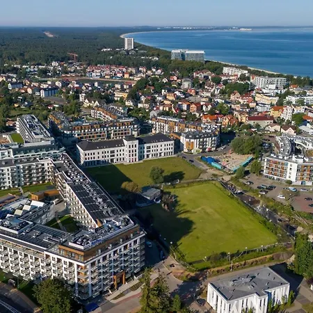 Bel Mare Green Leaf Studio With Balcony By Noclegi Renters * Miedzyzdroje