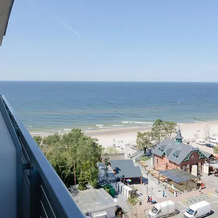 Apartment Slavia New 601 Z Balkonem Przy Plazy Miedzyzdroje