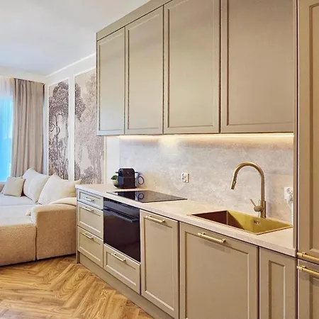 Baltic Waves A422 Z Osobna Sypialnia I Balkonem, Gratis Basen, Sauna, Gym Apartment *