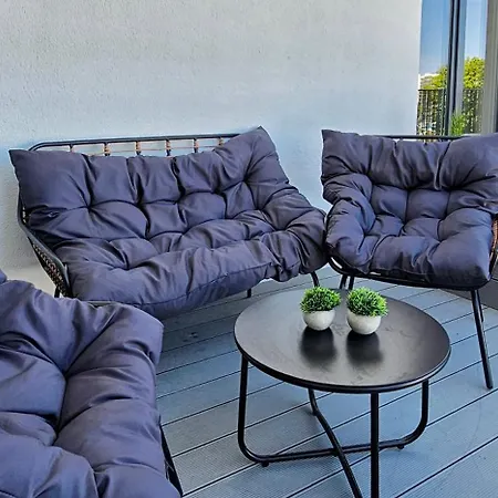 Baltic Waves A422 Z Osobna Sypialnia I Balkonem, Gratis Basen, Sauna, Gym Apartment Miedzyzdroje