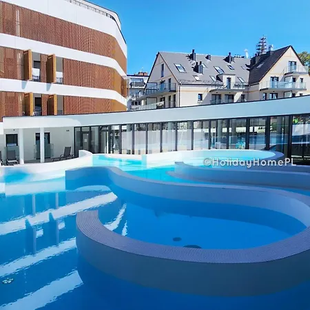 Baltic Waves B207 Z Osobna Sypialnia I Balkonem, Gratis Basen, Sauna, Gym Apartment