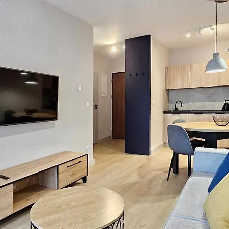 Apartment Baltic Waves B207 Z Osobna Sypialnia I Balkonem, Gratis Basen, Sauna, Gym