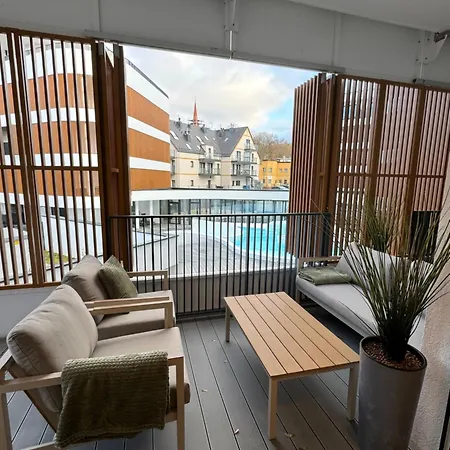 Baltic Waves Luksusowy Apartamnet Z Basenem I Parkingiem Apartment