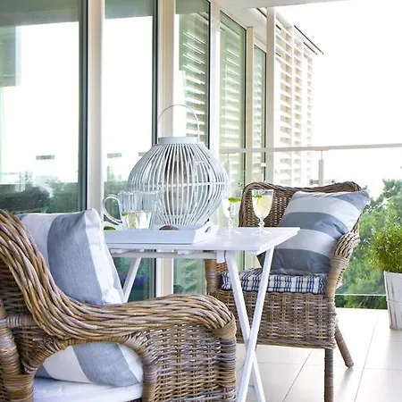 Bialy Apartament Hampton W Playa Baltis Apartment Miedzyzdroje