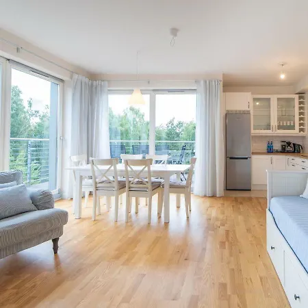 Sunny Tulipan Vi With Terrace At The Treetops By Renters Miedzyzdroje